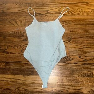 White Birch Light Blue Bodysuit